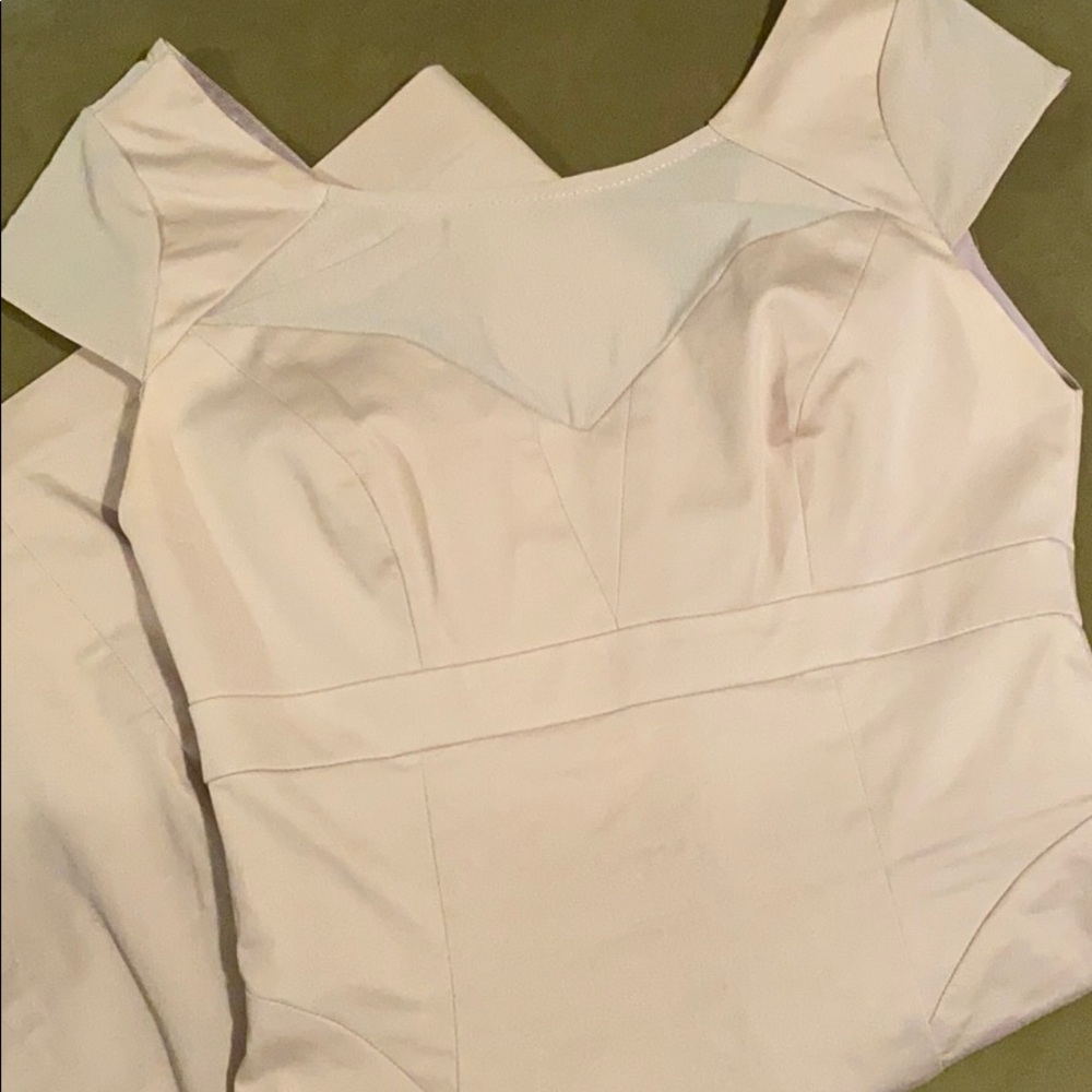 Cream Bebe dress